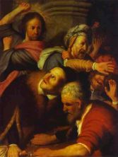 Haga click para ver la imagen ampliada christ drives money-changers from the temple.jpg
